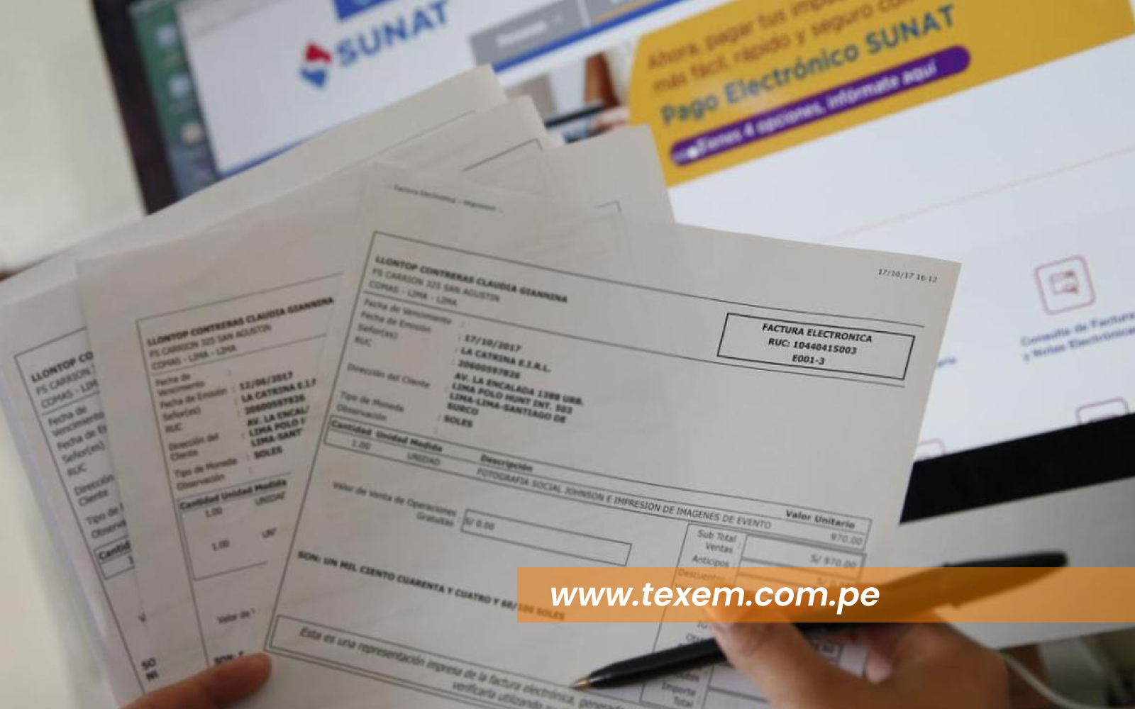 Sunat extiende plazo para que empresas pongan a disposición facturas ...